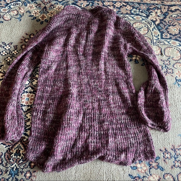 Super Soft Purple Sweater - Picture 2 of 4